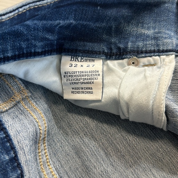 BKE Payton Universal Fit Mid-Rise Ankle Skinny Jeans Size 32x27. NWT - Picture 9 of 10